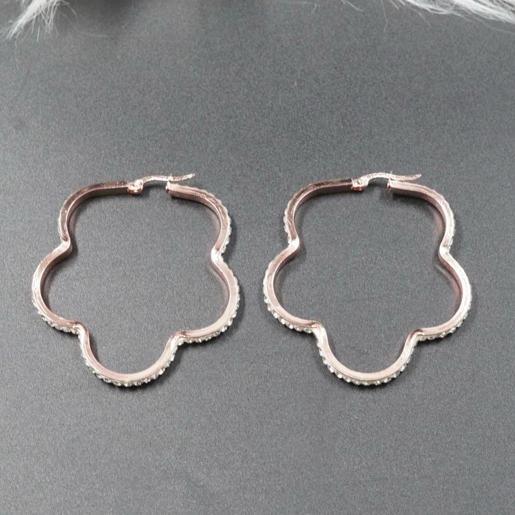 CANDONGA TREBOL ROSA PIEDRA-BLANCA